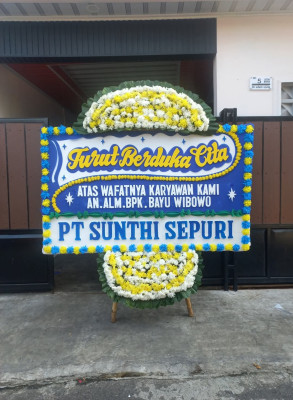 Papan Bunga Duka di Youtadi